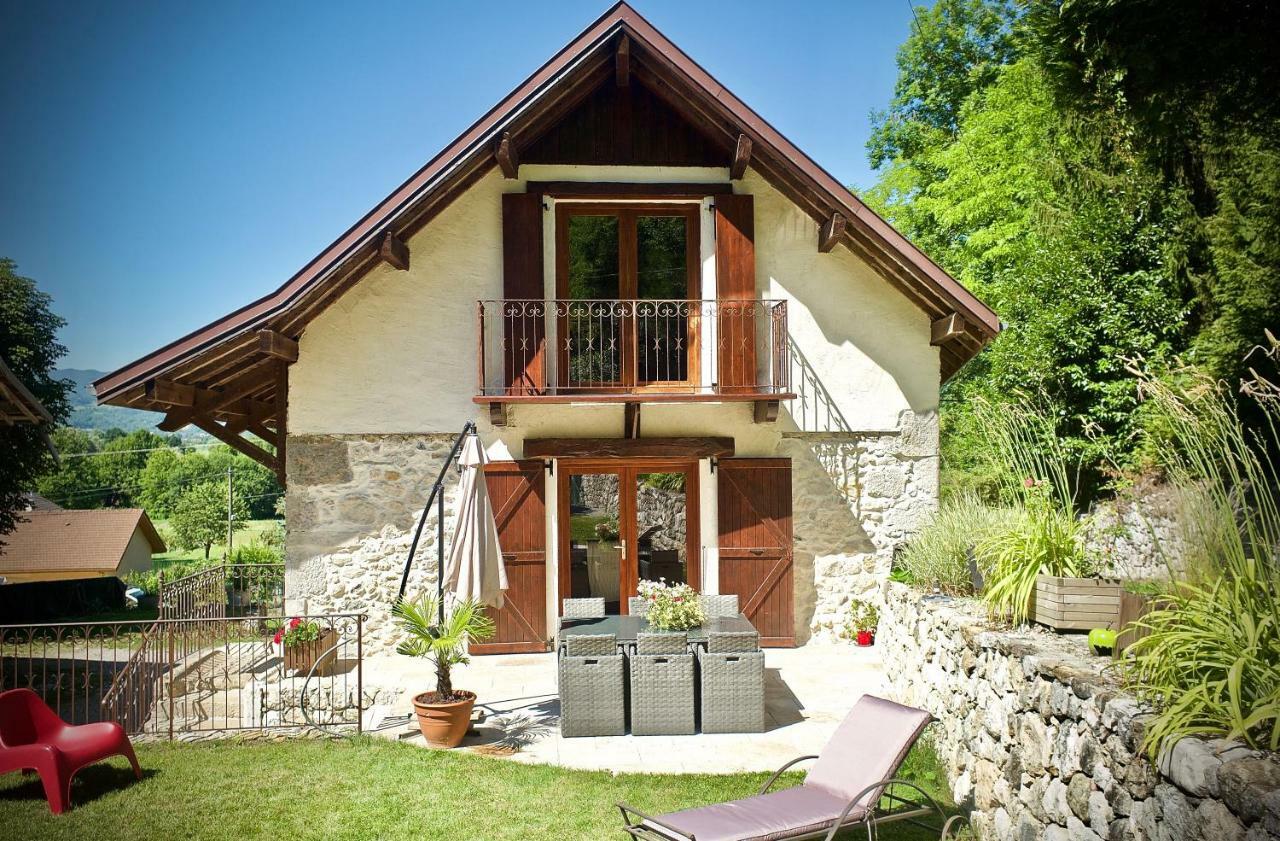 Chambres D'Hotes Des Lodges De La Cascade Yenne Buitenkant foto